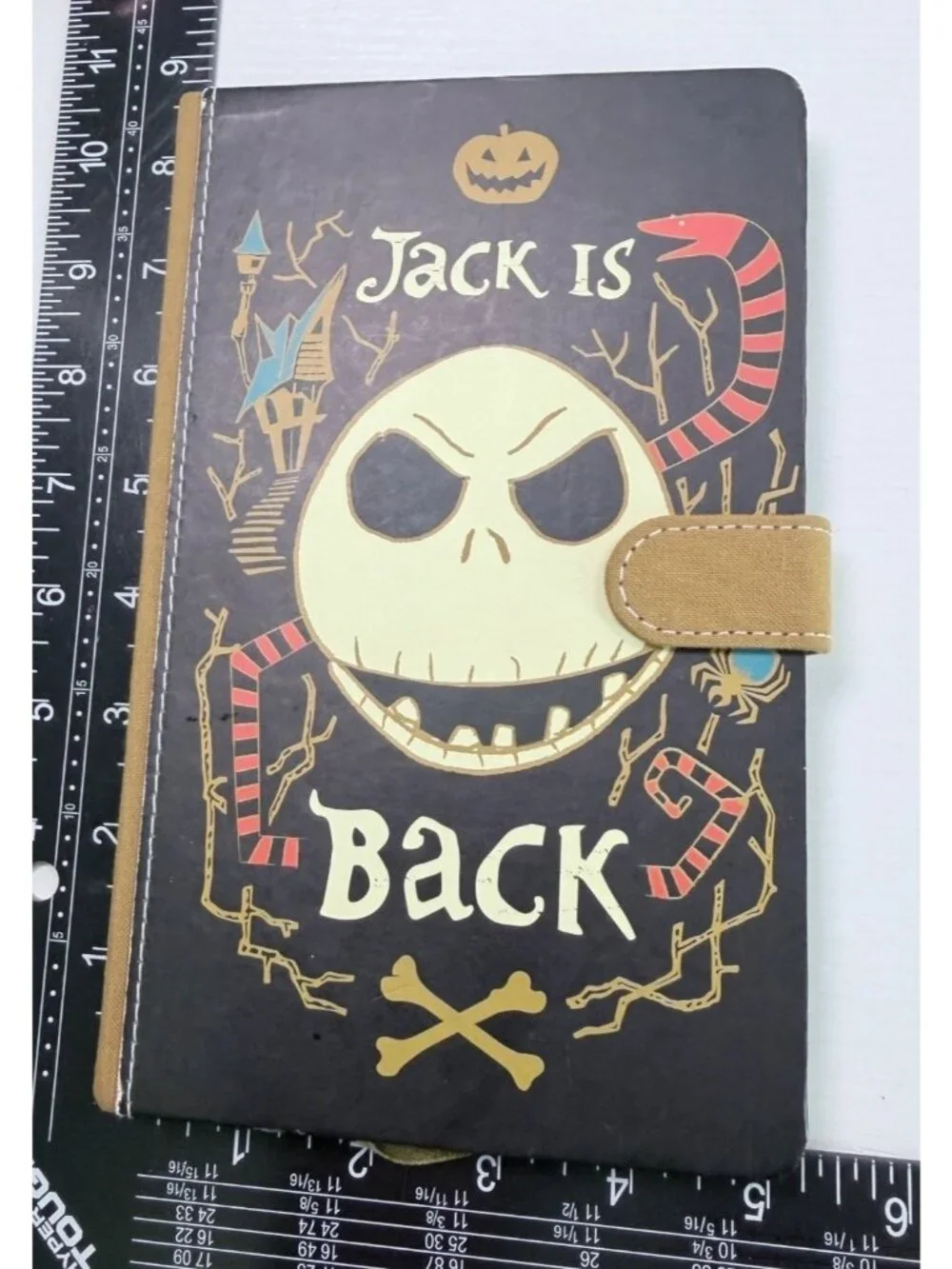 Nightmare Before Christmas Journal Notebook Jack is Back Diary 25th Anniversary